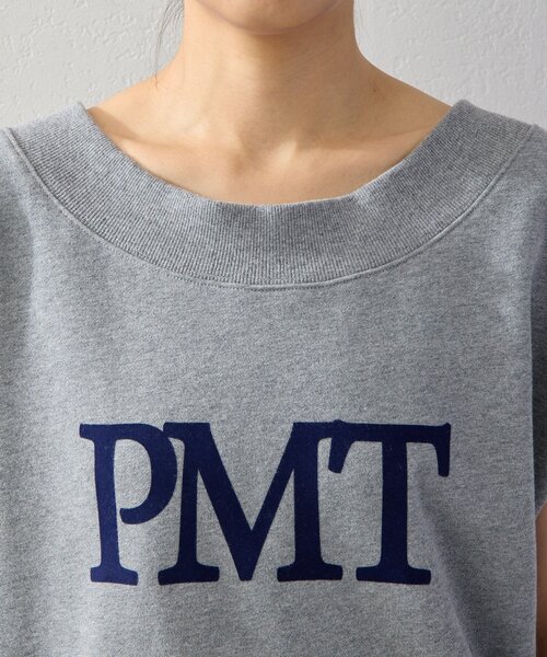 GALLARDAGALANTE(ガリャルダガランテ)の「オフショルスウェットTee(Tシャツ/カットソー・レディース・チャコールグレー/ホワイト・FREE)」の18枚目の写真