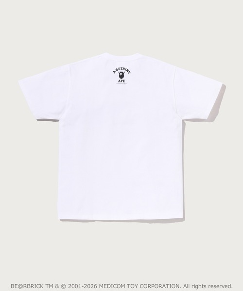 A BATHING APE(アベイシングエイプ)の「BAPE X MEDICOM TOY 30TH ANNIV. BUSY WORKS TEE(Tシャツ/カットソー・メンズ・ホワイト・X-LARGE/SMALL/LARGE/MEDIUM/XX-LARGE)」の2枚目の写真