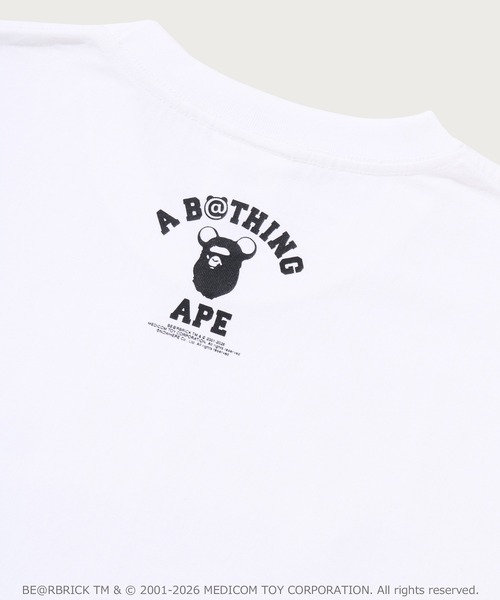 A BATHING APE(アベイシングエイプ)の「BAPE X MEDICOM TOY 30TH ANNIV. BUSY WORKS TEE(Tシャツ/カットソー・メンズ・ホワイト・X-LARGE/SMALL/LARGE/MEDIUM/XX-LARGE)」の4枚目の写真
