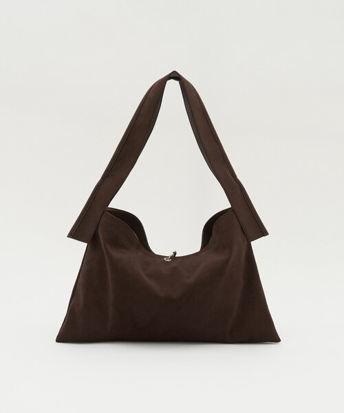 russet(ラシット)の「《WEB限定》エコスエードワンショルダーバッグ(ショルダーバッグ・レディース・ダークブラウン/オリーブ・FREE)」の9枚目の写真