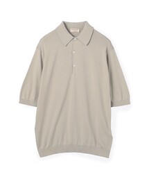 【別注J】JOHN SMEDLEY 30Gシーアイランドコットン ニットポロ ISIS