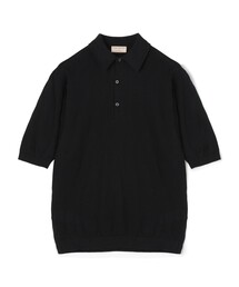 【別注J】JOHN SMEDLEY 30Gシーアイランドコットン ニットポロ ISIS