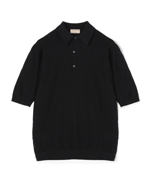 別注J】JOHN SMEDLEY 30Gシーアイランドコットン ニットポロ ISIS
