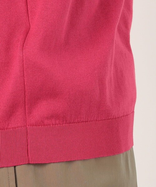 JOHN SMEDLEY(ジョンスメドレー)の「【別注J】JOHN SMEDLEY 30Gシーアイランドコットン ニットポロ ISIS(ニット/セーター・メンズ・ダークブルー/ライトグレー/ピンク/ブラック・L/M/S)」の17枚目の写真