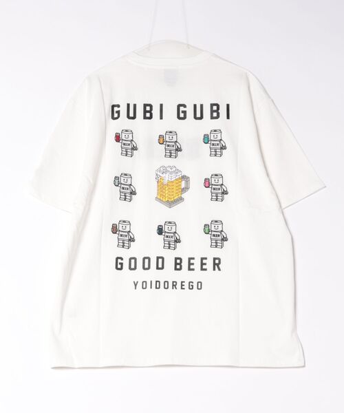 go slow caravan(ゴースローキャラバン)の「YOIDORE/酔いどれ グビグビブロック TEE(Tシャツ/カットソー・メンズ・ブラック/ホワイト・LARGE/MEDIUM/X-LARGE)」の15枚目の写真