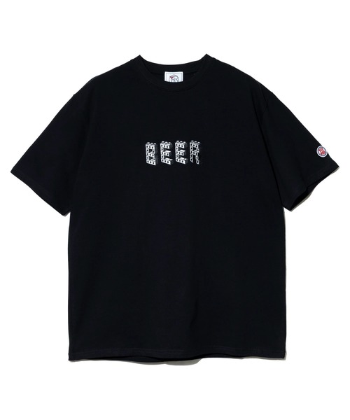go slow caravan(ゴースローキャラバン)の「YOIDORE/酔いどれ グビグビブロック TEE(Tシャツ/カットソー・メンズ・ブラック/ホワイト・LARGE/MEDIUM/X-LARGE)」の9枚目の写真