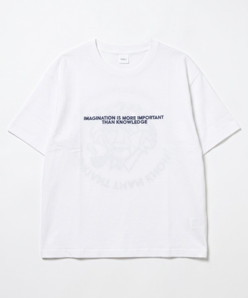 rehacer(レアセル)の「rehacer TEE : Cubism Genius TEE / キュビズム ジニアス T-shirt(Tシャツ/カットソー・メンズ・ブラック/パープル/ホワイト・X-LARGE/LARGE/MEDIUM/SMALL)」の6枚目の写真