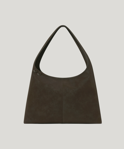 OVHEE(オヴェイ)の「ポニホーボバッグ Poni Hobo Bag(ショルダーバッグ・レディース・ダークブラウン/ブラック・FREE)」の20枚目の写真