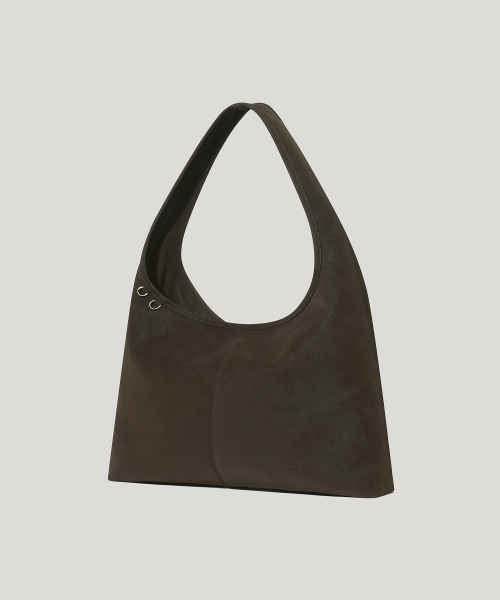 OVHEE(オヴェイ)の「ポニホーボバッグ Poni Hobo Bag(ショルダーバッグ・レディース・ダークブラウン/ブラック・FREE)」の21枚目の写真