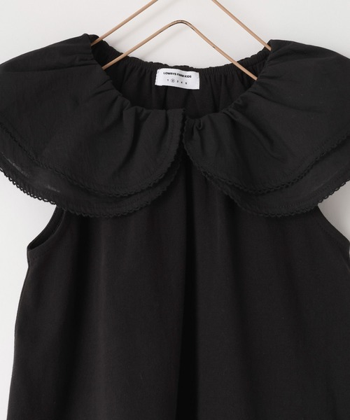 LOWRYS FARM(ローリーズファーム)の「カットBIGカラーノースリーブ 1042848(Tシャツ/カットソー・キッズ・レッド/オフホワイト/ブラック・110cm/120cm/130cm/140cm/150cm)」の21枚目の写真