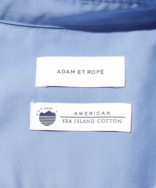 ADAM ET ROPE'(アダムエロペ)の「シーアイランドコットンプルオーバーシャツ(シャツ/ブラウス・メンズ・ネイビー/ホワイト/ブルー系その他5・L/M)」の10枚目の写真