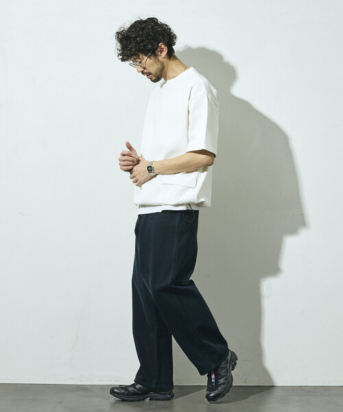 Lee(リー)の「Lee/リー ×Firsthand 別注 OVERDYE COWBOY PANTS /オーバーダイ カウボーイ デニムパンツ(デニムパンツ・メンズ・チャコールグレー・MEDIUM/SMALL/X-LARGE/LARGE)」の4枚目の写真