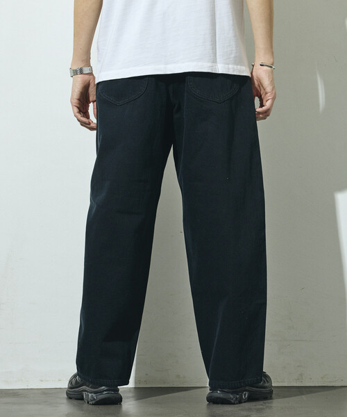 Lee(リー)の「Lee/リー ×Firsthand 別注 OVERDYE COWBOY PANTS /オーバーダイ カウボーイ デニムパンツ(デニムパンツ・メンズ・チャコールグレー・MEDIUM/SMALL/X-LARGE/LARGE)」の11枚目の写真