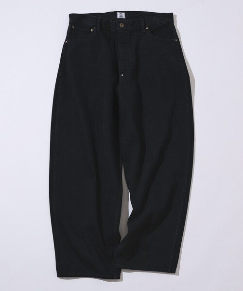 Lee(リー)の「Lee/リー ×Firsthand 別注 OVERDYE COWBOY PANTS /オーバーダイ カウボーイ デニムパンツ(デニムパンツ・メンズ・チャコールグレー・MEDIUM/SMALL/X-LARGE/LARGE)」の15枚目の写真