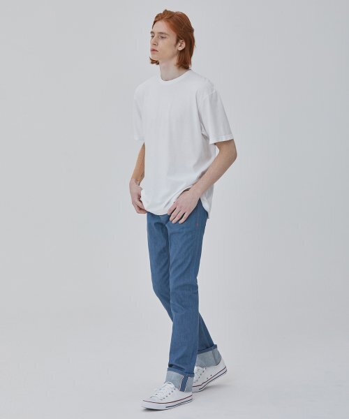 RYUL+WAI(リュルアンドワイ)の「デニムカラーセルビッチパンツブルー(デニムパンツ・メンズ・その他・32/34/30)」の2枚目の写真
