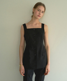 BUSTIER JACKET-BLACK