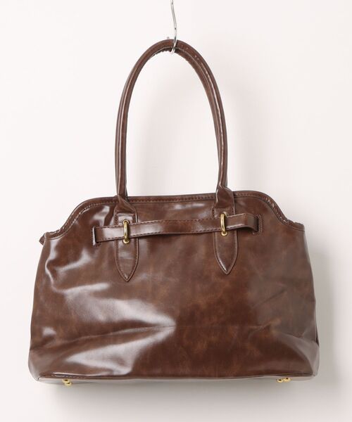 Burner(バーナー)の「【Leathen Leather(レーセンレザー)】ショルダーバッグ lea-bag-6-32(ショルダーバッグ・レディース・ブラウン/ブラック・FREE)」の3枚目の写真