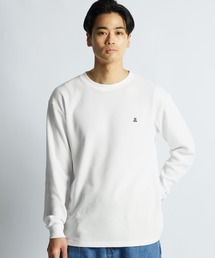LANVIN en Bleu | T/C ワッフル  ロンT(Tシャツ/カットソー)