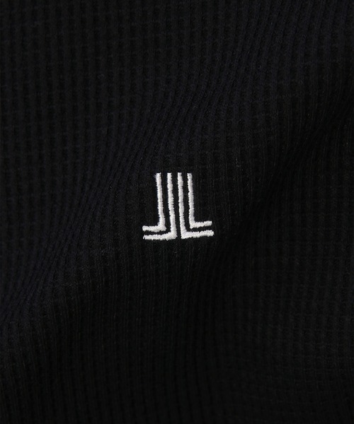 LANVIN en Bleu（ランバンオンブルー）の「T/C ワッフル  ロンT（Tシャツ/カットソー・メンズ・ブラック/ホワイト・46/48/50/52）」の14枚目の写真