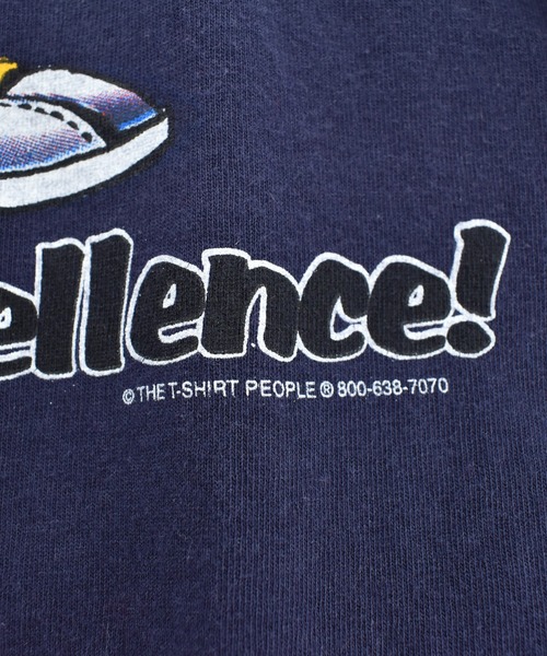 JERZEES(ジャージーズ)の「【USED】90’s JERZEES Walmart 企業ロゴ Tシャツ(Tシャツ/カットソー・メンズ・ネイビー・LARGE)」の3枚目の写真