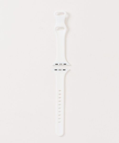 Fun & Daily（ファンアンドデイリー）の「Soft Silicon Narrow Apple Watch Band / アップルウォッチバンド（デジタル腕時計・レディース・ワインレッド/ベージュ/イエロー/ブラック/ホワイト・B/A）」の2枚目の写真