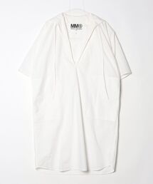MM6 Maison Margiela（ｴﾑｴﾑｼｯｸｽ ﾒｿﾞﾝ ﾏﾙｼﾞｪﾗ）の「7分袖ワンピース（ワンピース）」