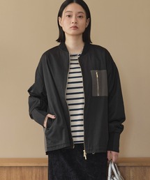 【名品】バックギャザーMA-1ミドルジャケット