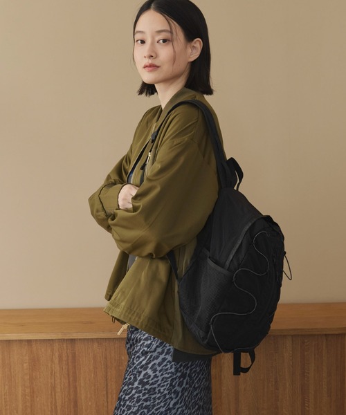 Doux archives(ドゥアルシーヴ)の「【名品】バックギャザーMA-1ミドルジャケット(MA-1・レディース・カーキ/ブラウン/ブラック・FREE)」の13枚目の写真