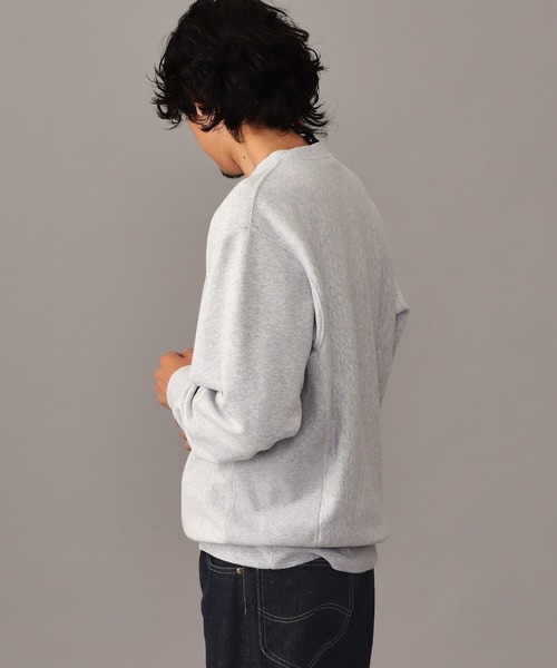 Lee(リー)の「Lee/VINTAGE SWEAT CROSS GRAIN / スウェット(スウェット・メンズ・グレー/ネイビー・MEDIUM/LARGE/X-LARGE/SMALL)」の6枚目の写真