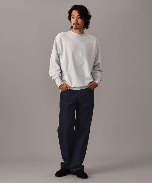 Lee(リー)の「Lee/VINTAGE SWEAT CROSS GRAIN / スウェット(スウェット・メンズ・グレー/ネイビー・MEDIUM/LARGE/X-LARGE/SMALL)」の10枚目の写真