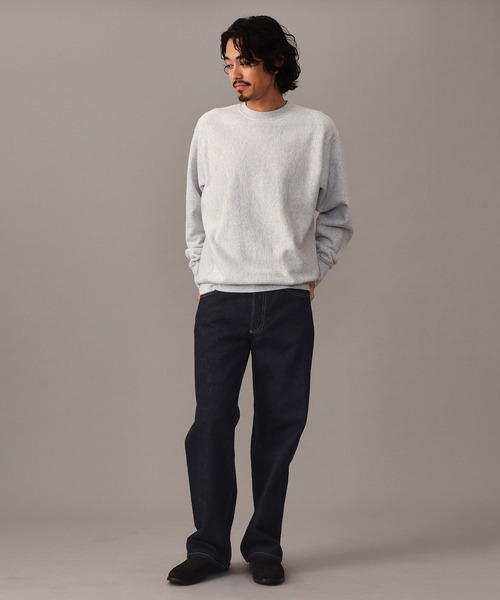 Lee(リー)の「Lee/VINTAGE SWEAT CROSS GRAIN / スウェット(スウェット・メンズ・グレー/ネイビー・MEDIUM/LARGE/X-LARGE/SMALL)」の11枚目の写真