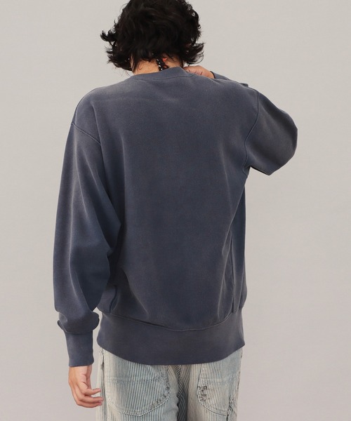 Lee(リー)の「Lee/VINTAGE SWEAT CROSS GRAIN / スウェット(スウェット・メンズ・グレー/ネイビー・MEDIUM/LARGE/X-LARGE/SMALL)」の16枚目の写真