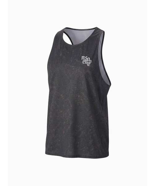 MENASOO(ミナス)の「Unisex Pace Trace Singlet_Black(Tシャツ/カットソー・レディース・ブラック・S/L)」の5枚目の写真