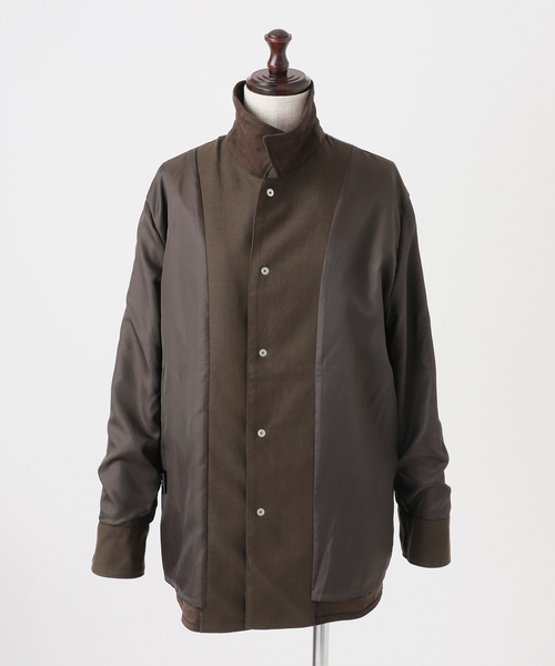 Spick & Span(スピックアンドスパン)の「《新色有り / 追加》フェイクスエードオープンカラージャケット(その他アウター・レディース・ブラウン/キャメル・38/36)」の19枚目の写真