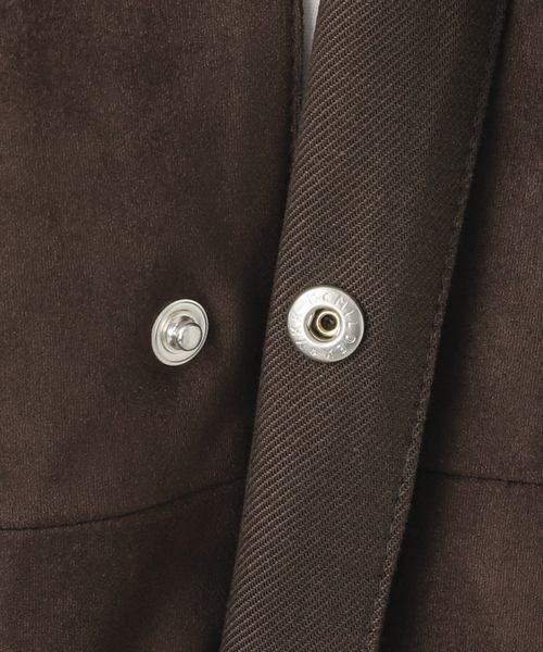 Spick & Span(スピックアンドスパン)の「《新色有り / 追加》フェイクスエードオープンカラージャケット(その他アウター・レディース・ブラウン/キャメル・38/36)」の22枚目の写真