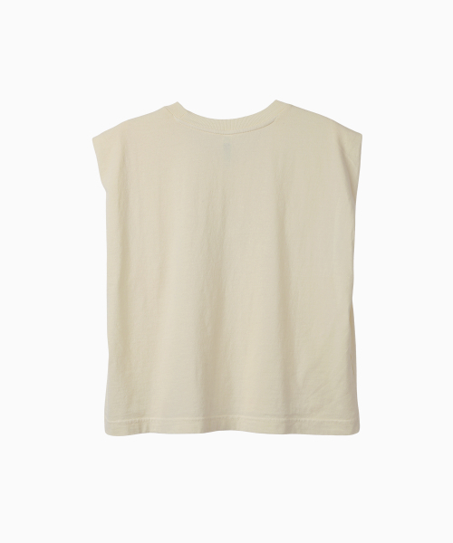 MENASOO（ミナス）の「MNS x American apparel No Run Sleeveless (over-fit)_Cream（Tシャツ/カットソー・レディース・Cream・SMALL/MEDIUM）」の13枚目の写真