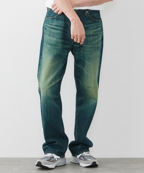 EDWIN（エドウィン）の「503 ルーズストレートデニムパンツ TRUE STANDARD LOOSE STRAIGHT 綿100％（デニムパンツ・メンズ・ブルー系その他/ブルー/ダークインディゴブルー/インディゴブルー・29/30/31/32/33/34/36）」の4枚目の写真