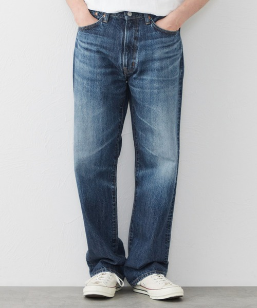 EDWIN（エドウィン）の「503 ルーズストレートデニムパンツ TRUE STANDARD LOOSE STRAIGHT 綿100％（デニムパンツ・メンズ・ブルー系その他/ブルー/ダークインディゴブルー/インディゴブルー・29/30/31/32/33/34/36）」の2枚目の写真