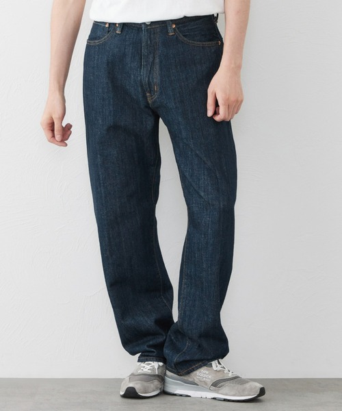 EDWIN（エドウィン）の「503 ルーズストレートデニムパンツ TRUE STANDARD LOOSE STRAIGHT 綿100％（デニムパンツ・メンズ・ブルー系その他/ブルー/ダークインディゴブルー/インディゴブルー・29/30/31/32/33/34/36）」の3枚目の写真