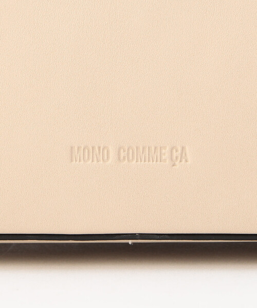 MONO　COMME CA（モノコムサ）の「仕切りミニボストン（ボストンバッグ・レディース・アイボリー/ブラック・FREE）」の22枚目の写真
