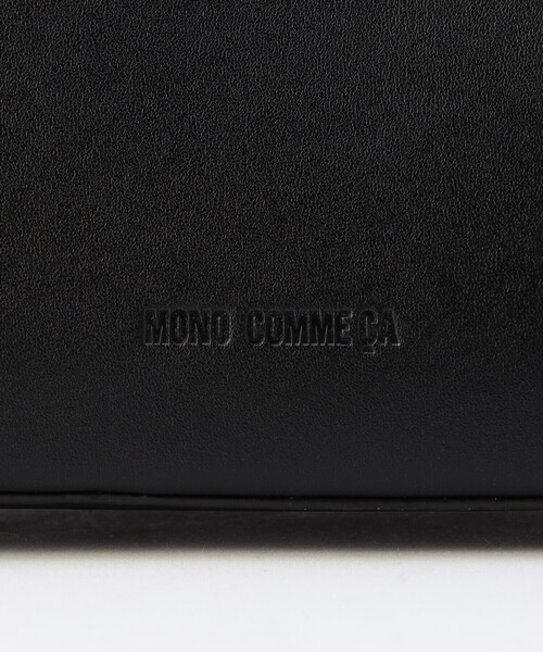 MONO　COMME CA（モノコムサ）の「仕切りミニボストン（ボストンバッグ・レディース・アイボリー/ブラック・FREE）」の21枚目の写真