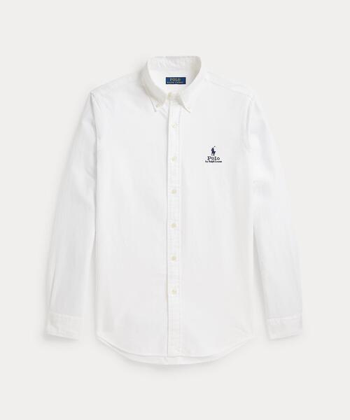 POLO RALPH LAUREN(ポロ ラルフ ローレン)の「クラシック フィット ロゴ オックスフォード シャツ(シャツ/ブラウス・メンズ・ホワイト・S/M/L/XXL)」の1枚目の写真