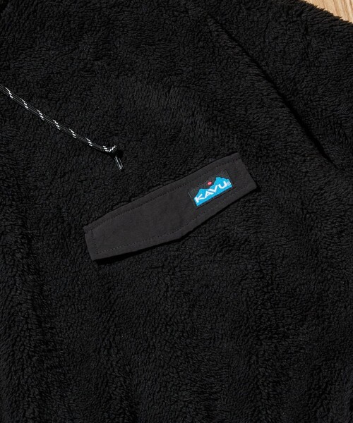 KAVU(カブー)の「KAVU/カブー 限定展開 KAVU×FREAK'S STORE / カブ― 別注 シャギー フリース パーカー(パーカー・メンズ・ブラウン/ネイビー/グレイッシュベージュ/ブラック・SMALL/MEDIUM/LARGE)」の9枚目の写真