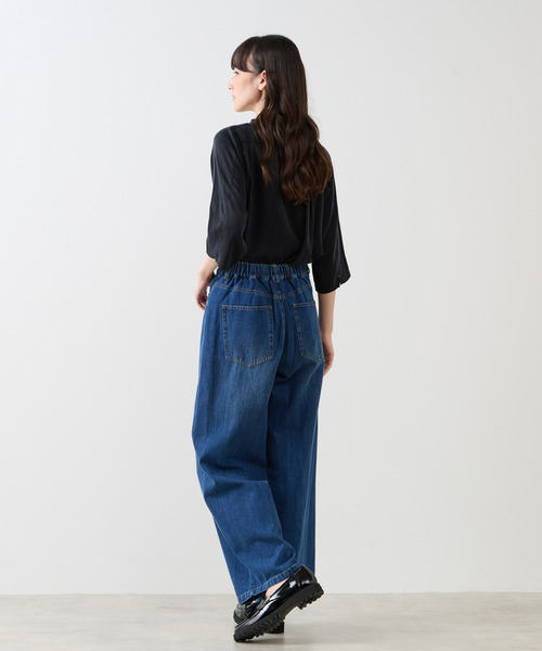 LOGEMENT DE CLAIRE（ロジュモンドクレール）の「バンドカラードルマンシャツ（シャツ/ブラウス・レディース・ベージュ/ブラック/カーキ・FREE）」の15枚目の写真
