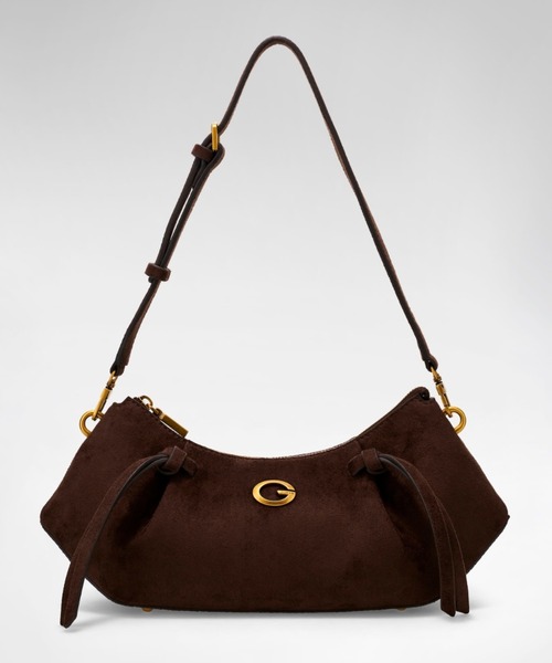 Guess(ゲス)の「ALLEGRA Shoulder Bag ハンドバッグ ショルダーバッグ(ハンドバッグ・レディース・ブラウン/ダークブラウン・ONE SIZE)」の1枚目の写真