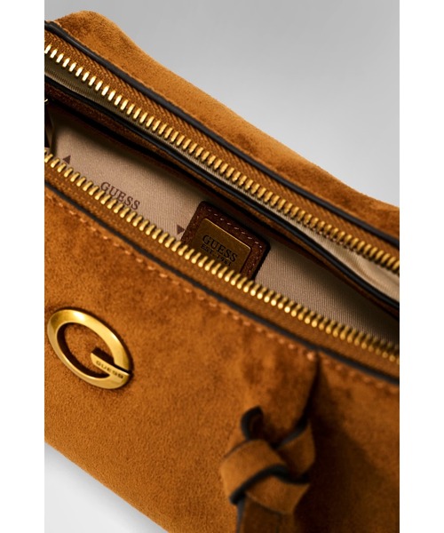 Guess(ゲス)の「ALLEGRA Shoulder Bag ハンドバッグ ショルダーバッグ(ハンドバッグ・レディース・ブラウン/ダークブラウン・ONE SIZE)」の5枚目の写真