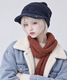 IO（イオ）（イオ）の「champion / ニットキャスケット（ミックス） / 498-0016（キャスケット）」