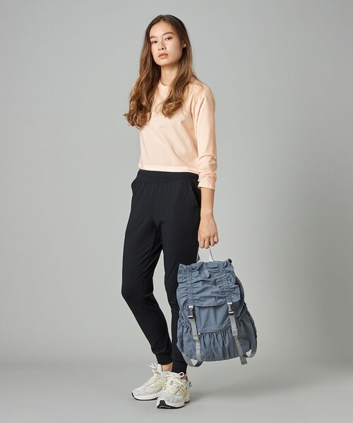 Chacott（チャコット）の「HandsomeCotton クロップドTシャツ（その他トップス・レディース・ホワイト/ピンク系その他・M/L）」の10枚目の写真