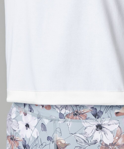 Chacott（チャコット）の「HandsomeCotton クロップドTシャツ（その他トップス・レディース・ホワイト/ピンク系その他・M/L）」の14枚目の写真