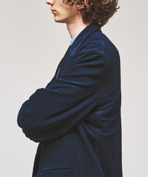 417 EDIFICE(フォーワンセブンエディフィス)の「トリコット コーデュロイ Wジャケット(その他アウター・メンズ・チャコールグレー/ネイビー/ベージュ・SMALL/MEDIUM/LARGE)」の8枚目の写真
